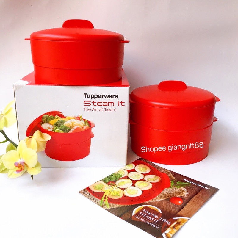 Xửng hấp 1 2 3 Tầng Steam It-Tupperware