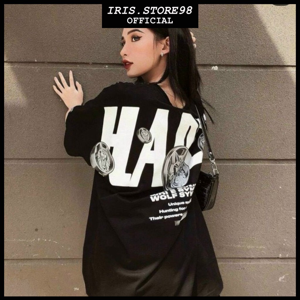 Áo thun Streetwear ✅ Form Rộng Nam Nữ Unisex Phông Tay Lỡ Oversize Chất đẹp - Áo HADES Đen By bear.story