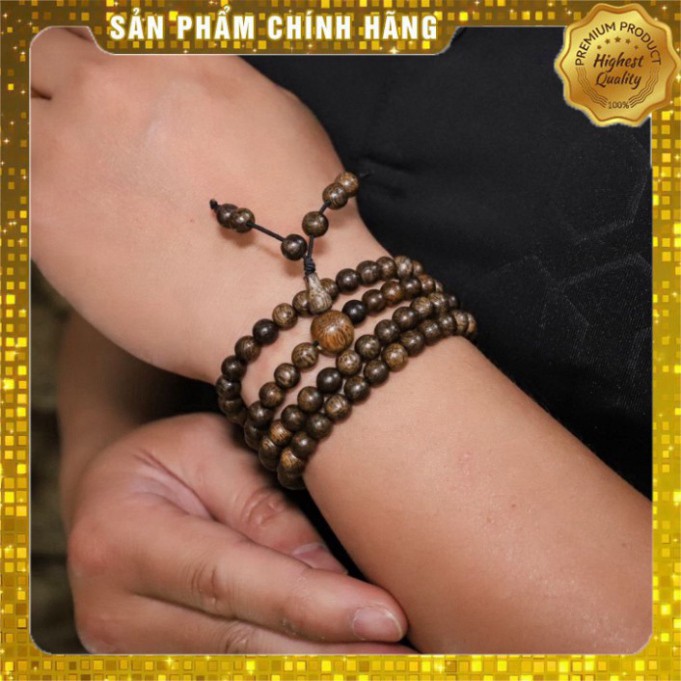 Vòng tay trầm hương⚜️chuỗi tràng 108 hạt 100% tự nhiên hàng chuẩn cao cấp. | BigBuy360 - bigbuy360.vn