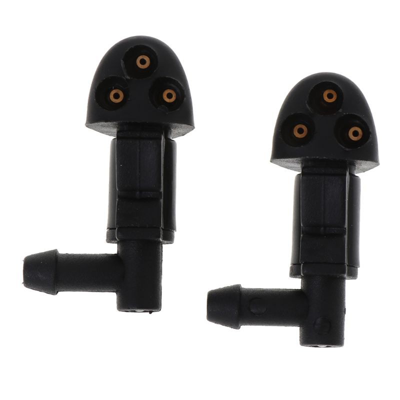 ❤❤ 2Pcs 3-Hole Car Windshield Washer Wiper Water Spray Nozzle Fit for Chevrolet Cruze 2009-2014