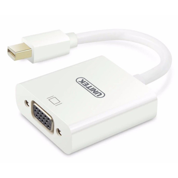Cáp chuyển đổi Mini Displayport to VGA chính hãng Unitek Y-6336WH