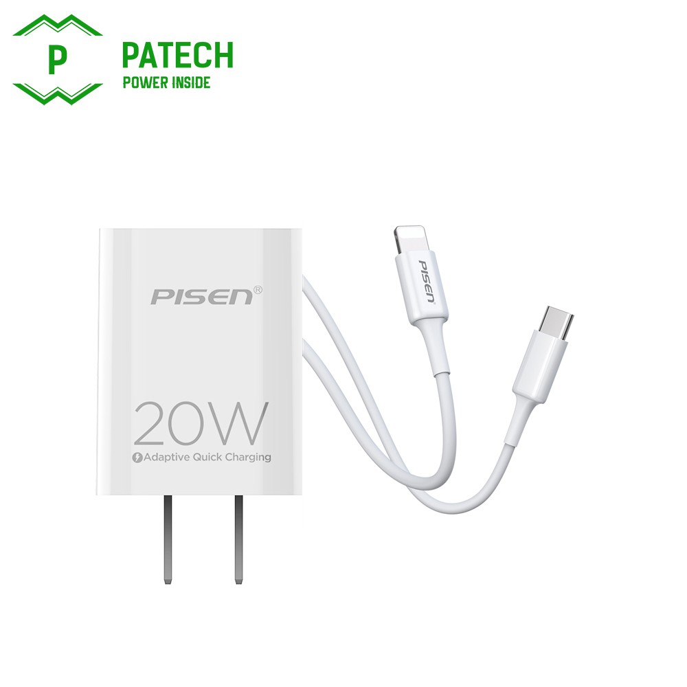 Sạc PISEN QUICK PD 20W (Lightning ) - TS-C135 - Hàng chính hãng