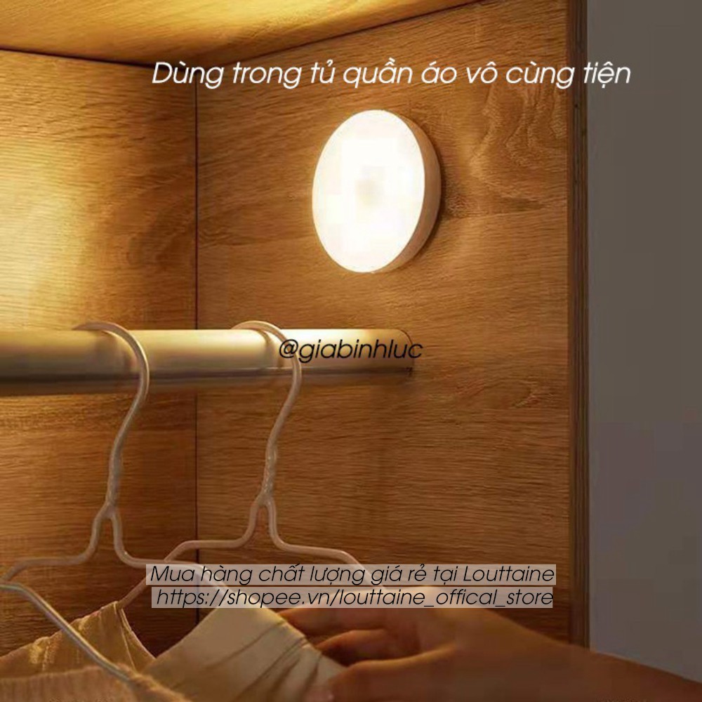 Đèn ngủ cảm ứng chuyển động sạc pin tích điện dán tường nam châm tiện lợi,đèn led cảm ứng chuyển động thông minh cao cấp | BigBuy360 - bigbuy360.vn