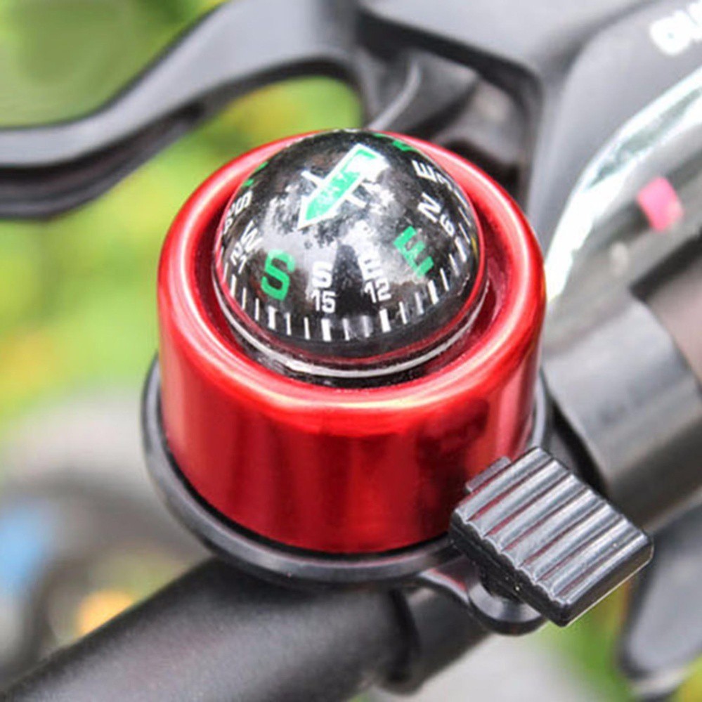 Chuông gắn tay cầm kiêm la bàn định hướng cho xe đạp xe máy vừa dẽ thương vừa hữu ích | BigBuy360 - bigbuy360.vn