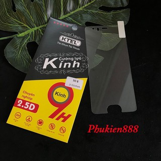 Miếng dán kính cường lực xiaomi mi6