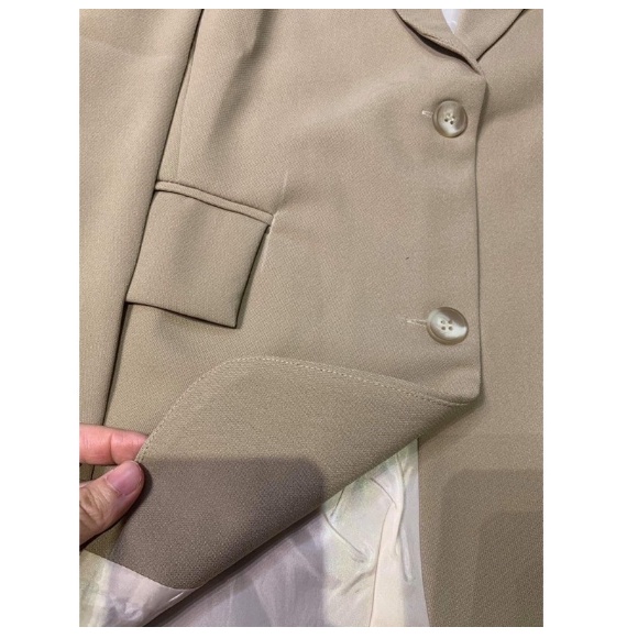 Áo blazer túi nắp 2 lớp màu lạ hàng loại 1