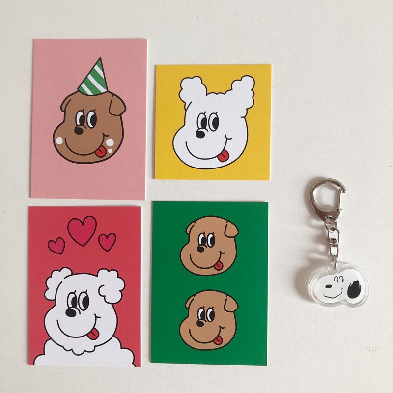 ⭐Cuộc sống trong góc⭐Móc Chìa Khóa Bằng Acrylic Hình Gấu Hoạt Hình Charlie Lucy Kiểu Hàn Quốc Dễ Thương