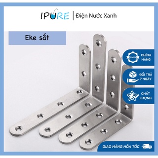 Bộ 6/10/20 Ke góc sắt Eke giá đỡ chữ L nhiều kích cỡ, bản rộng 1,5cm độ dày ke 1,8ly - DNX IPURE