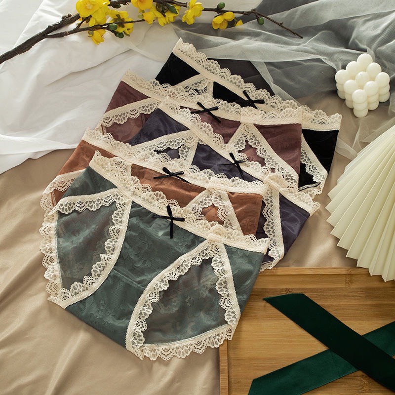 Sét 5 Quần lót ren lưới cao cấp xuyên thấu gợi cảm QL19