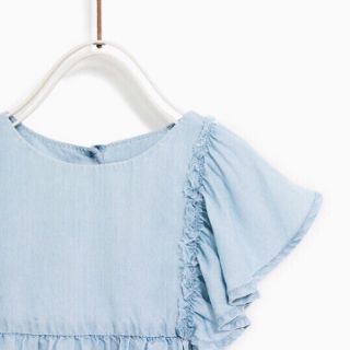 Váy zara xanh vải cực mềm