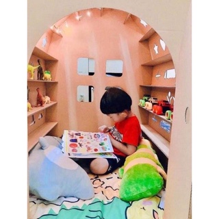 💥SALE SỐC💥 Nhà Bìa Carton Cho Bé Siêu Đẹp, Chắc Chắn - Nhà đồ chơi lắp ghép thông minh cho bé