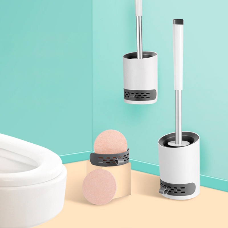 Bộ Bàn Chải Vệ Sinh Toilet Tay Cầm Dài Tiện Dụng
