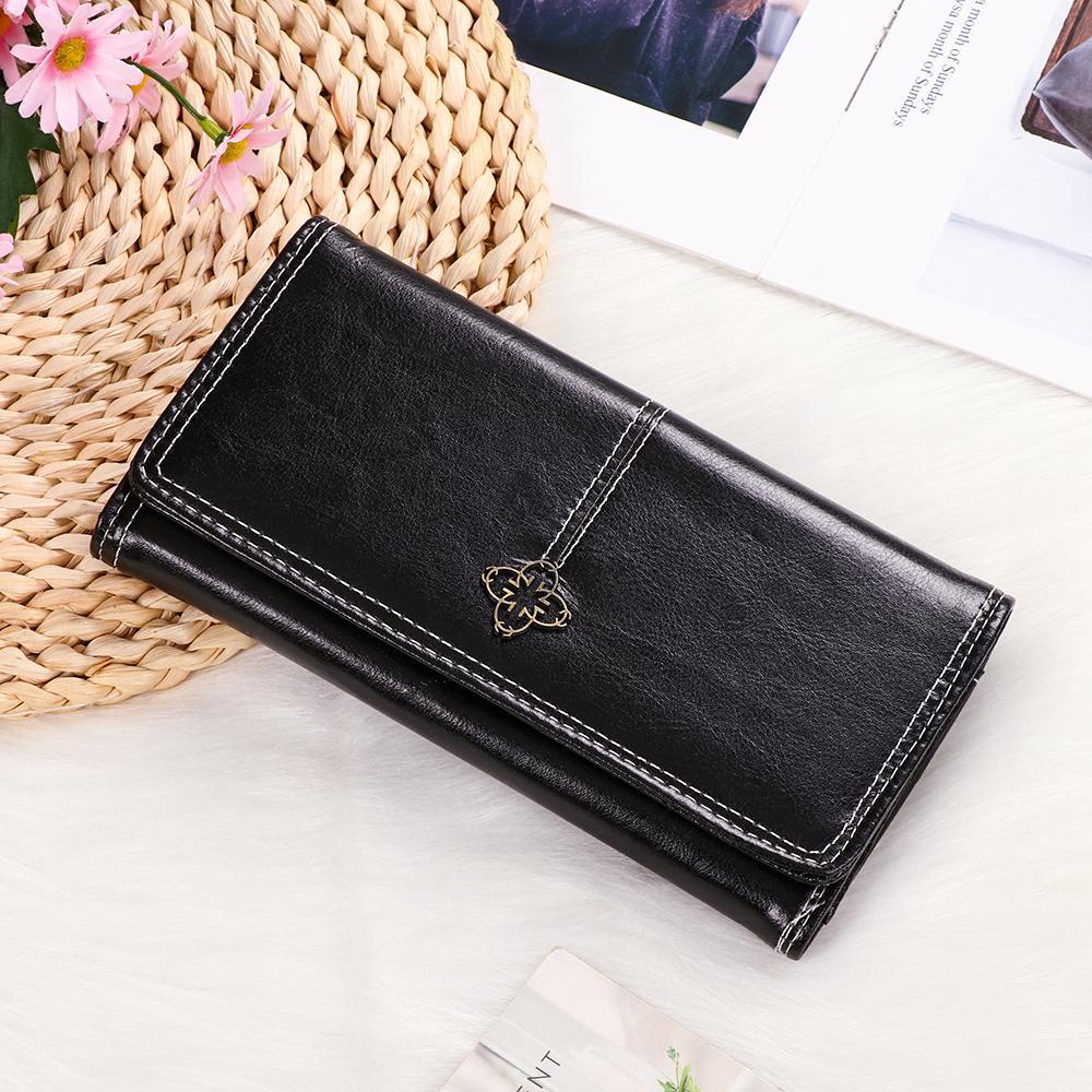 Ví Da Đựng Tiền Dáng Dài Thiết Kế Kiểu Phong Thư Thời Trang Cho Nữ