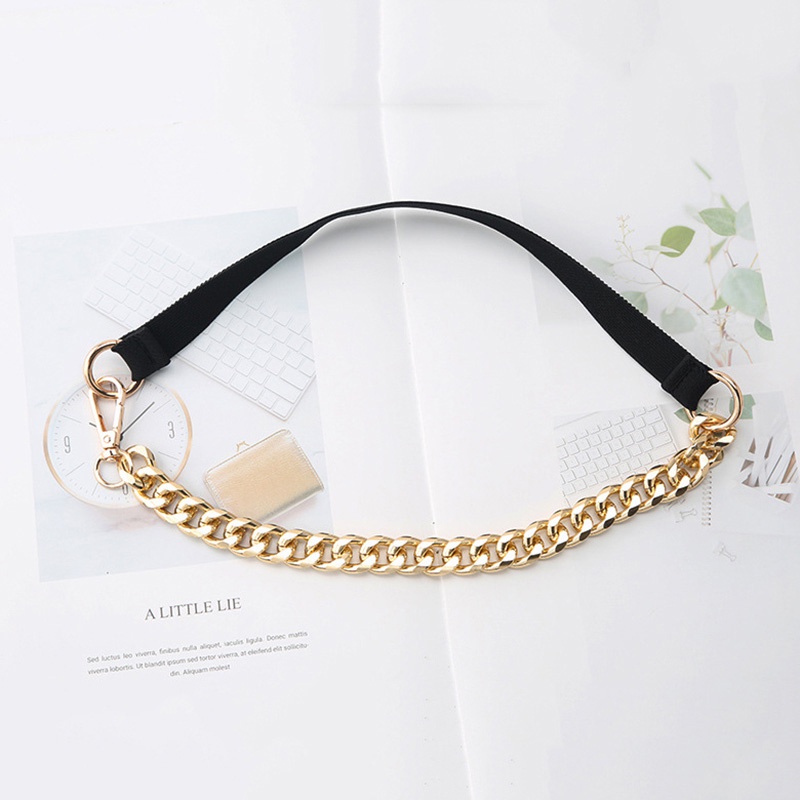 Thắt lưng kiểu chuỗi xích có thể tháo rời phong cách cổ điển thời trang cá tính cho nữ