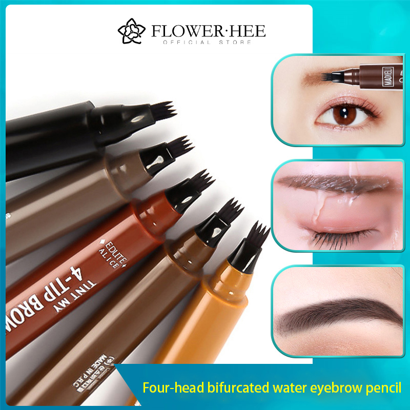 [Hàng mới về] Chì kẻ mày dạng lỏng 5 màu 4D thiết kế 4 ngàm kháng nước và mồ hôi phong cách Hàn Quốc | BigBuy360 - bigbuy360.vn