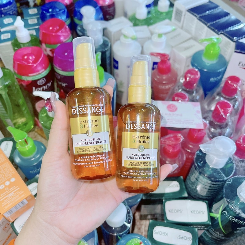 SERUM DƯỠNG TÓC DESSANGE EXTREME 3 HUILES NUTRI 100ML