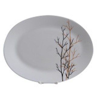 Đĩa oval thủy tinh ngọc la opala diva 30125gf 32cm