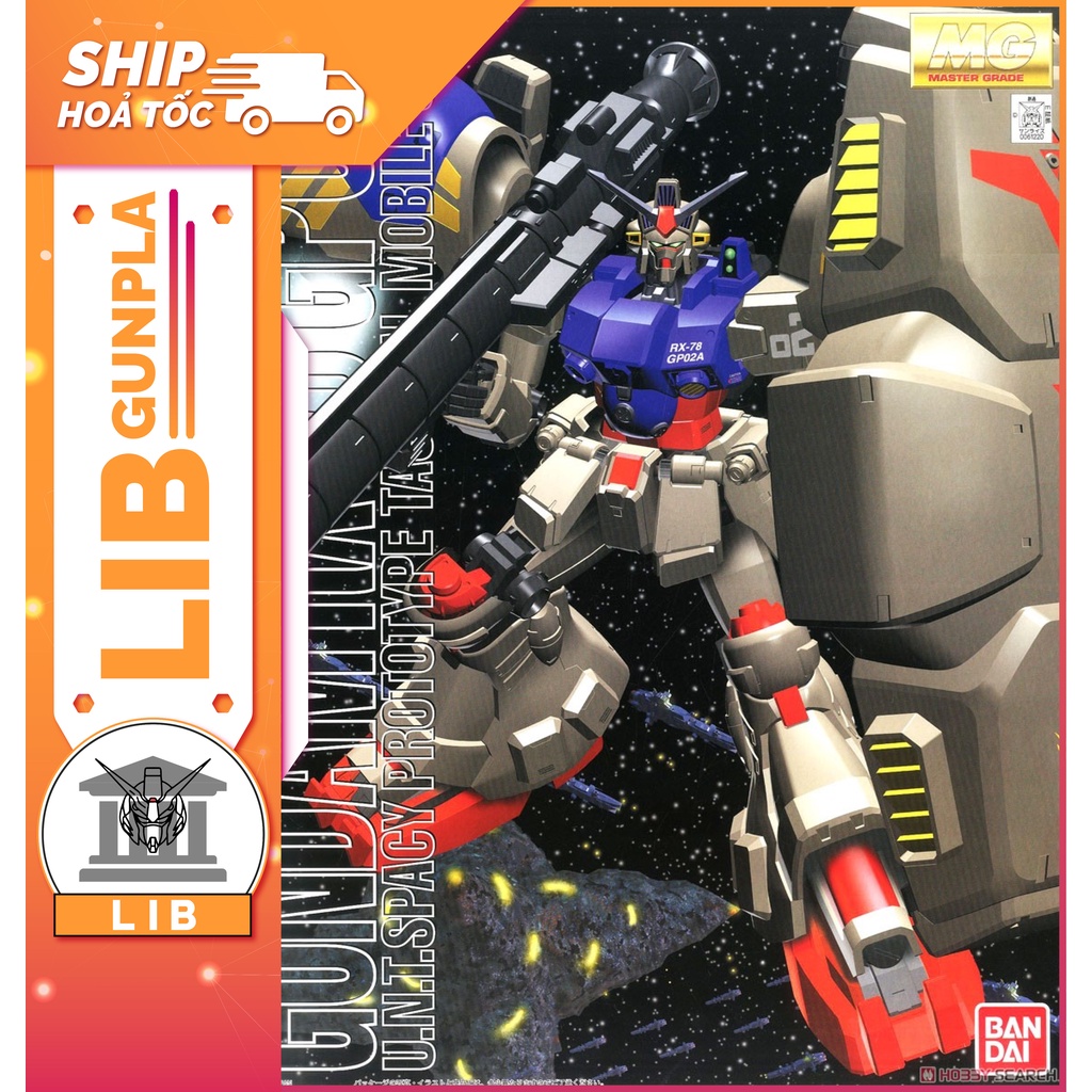 Mô hình lắp ráp Bandai Gundam MG 1/100 Gundam GP02 PHYSALIS
