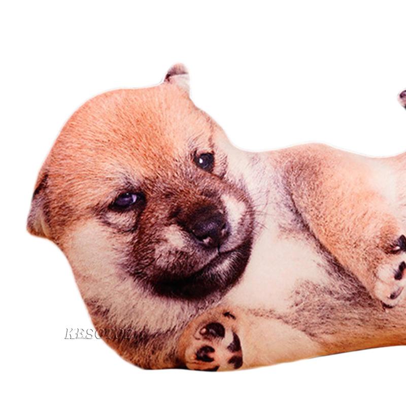 Bộ 2 Thú Nhồi Bông Hình Chú Chó Đáng Yêu Trang Trí Nhà Cửa