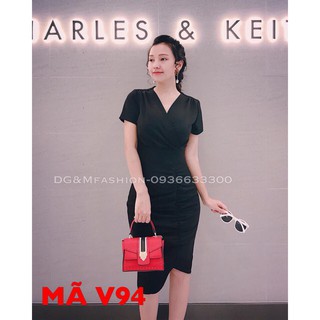 Đầm body nhúng chéo ngực d2877130
