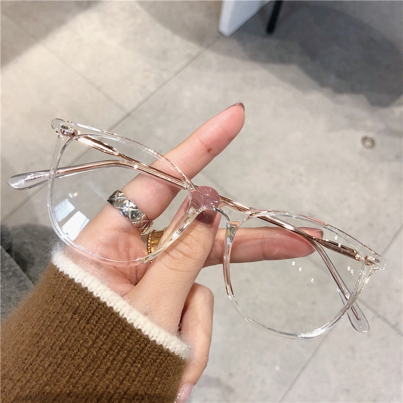 Mắt kính VIENDO tròng trong suốt chống ánh sáng xanh màu sắc thời trang 0~6.00 độ cho nam nữ có cắt kính theo yêu cầu