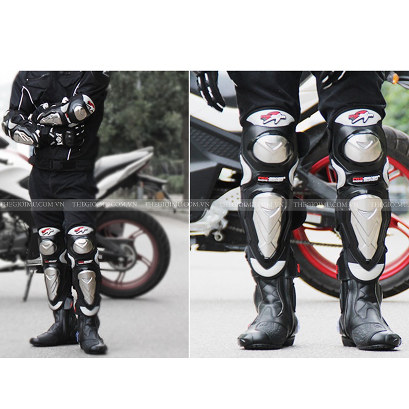 Giáp inox Probike - Combo bộ 4 miếng giáp Probiker chính hãng