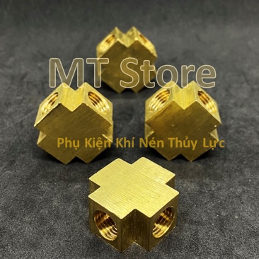 ngã 4 Ren trong - 4 đầu nối ren trong 9.6mm - 13mm - 17 - 21mm