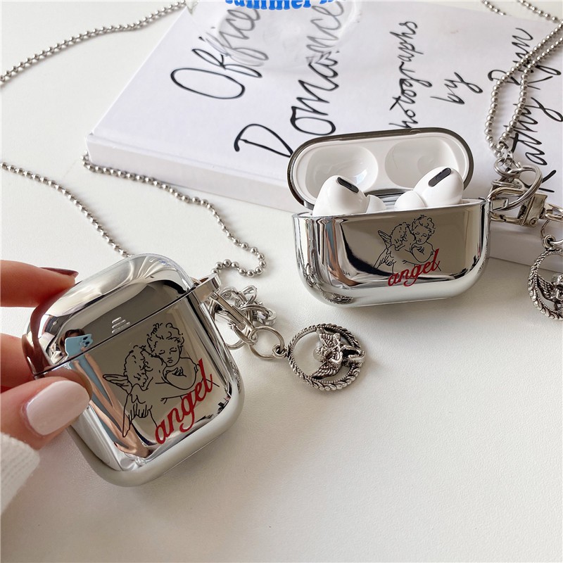 AirPods Pro AirPods 1 AirPods 2 Angel pendant Electroplating TPU Bluetooth Headset Case Soft case | BigBuy360 - bigbuy360.vn