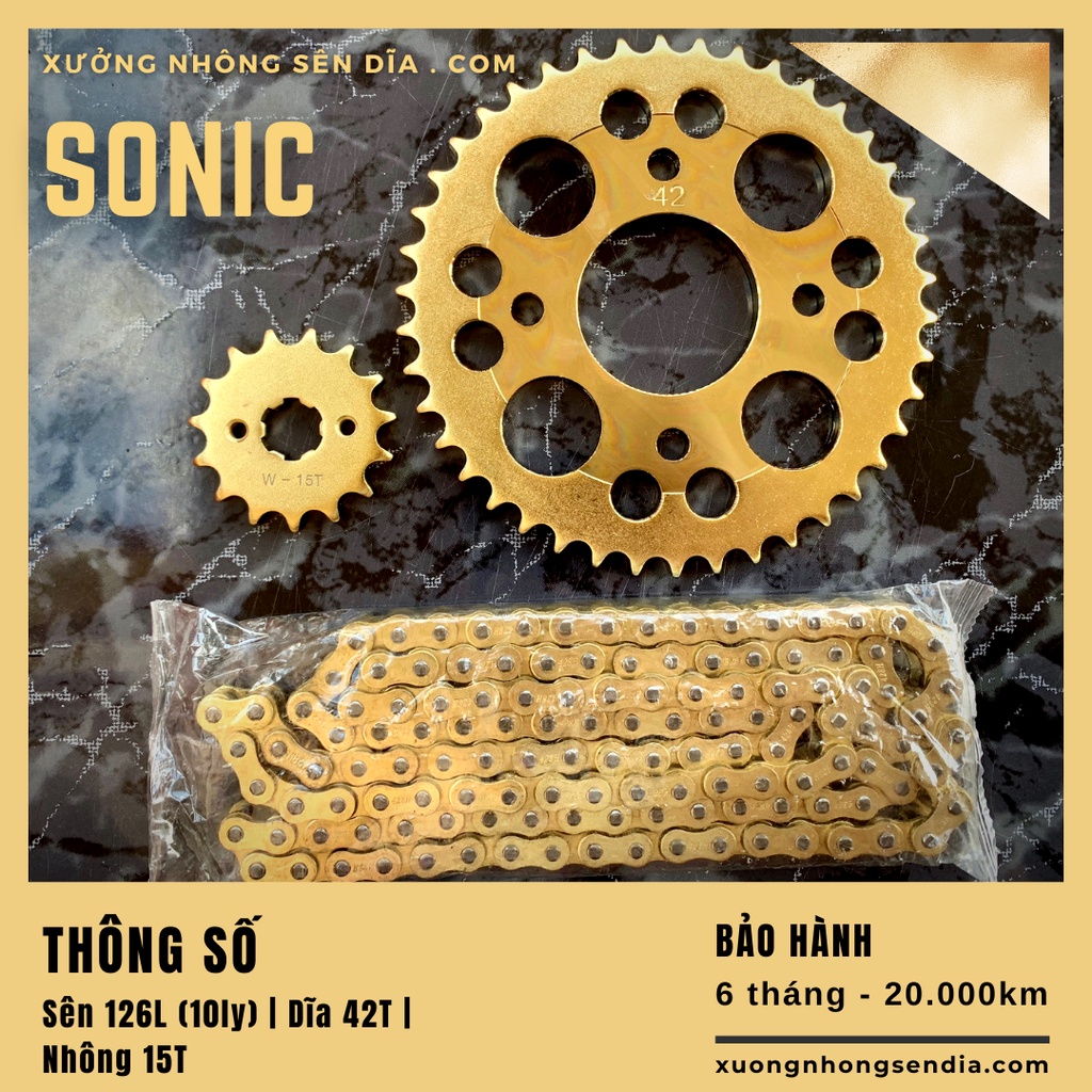 NHÔNG SÊN DĨA WINNER 44T, SONIC 42T BẢO HÀNH 6 THÁNG