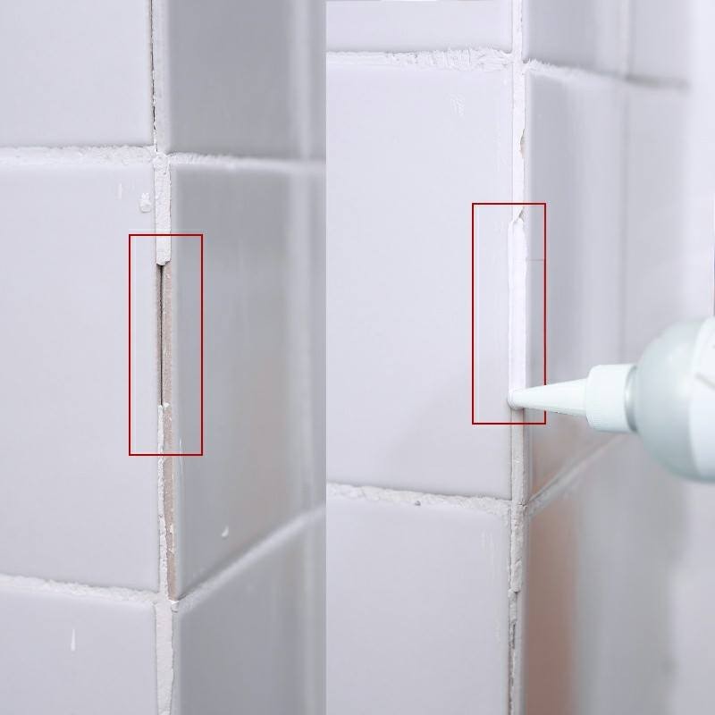 [Hot]-Keo Trám Trắng Khe Mạch Gạch, Sơn Kẻ Chỉ Gạch Tile Reform