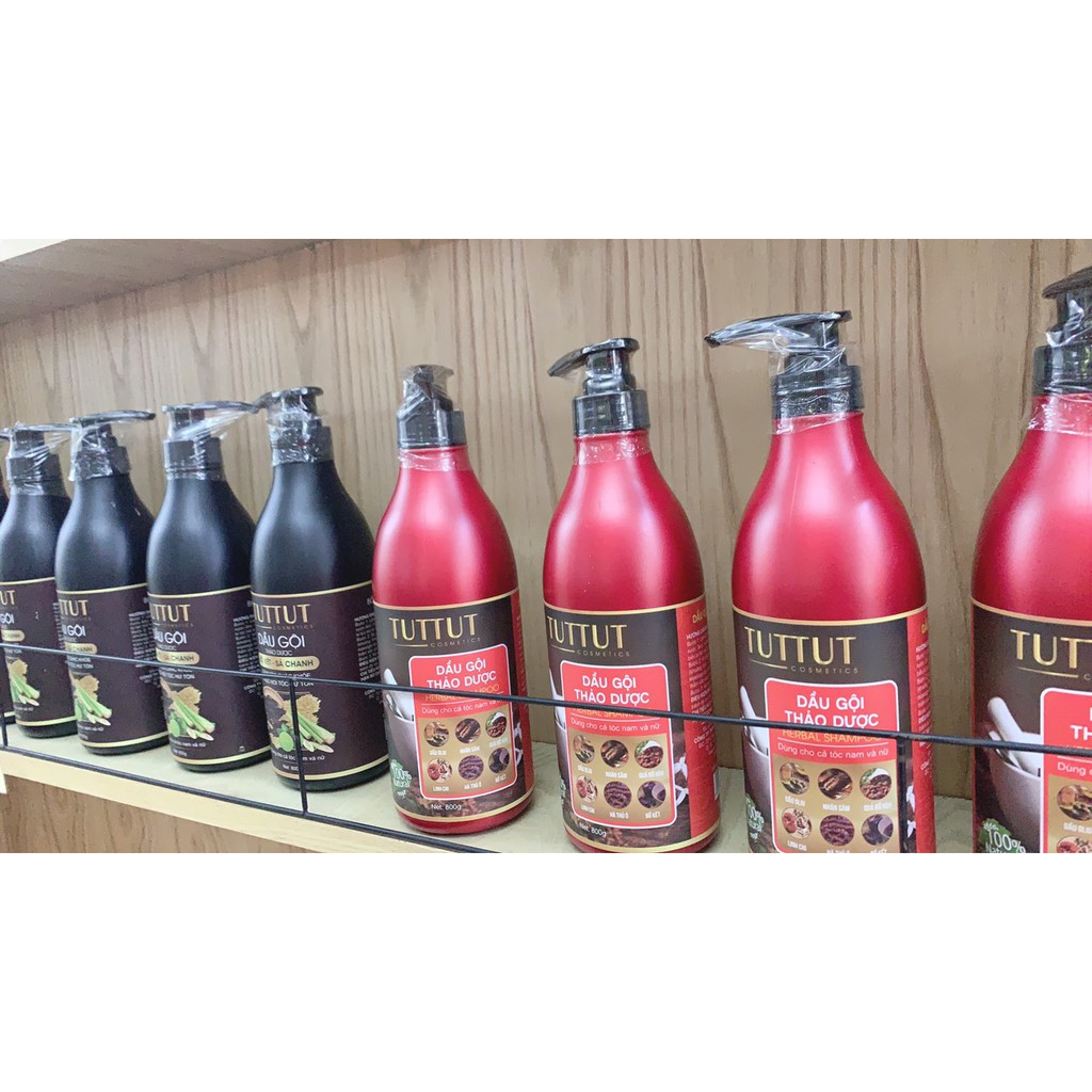 DẦU GỘI THẢO DƯỢC TUTTUT 800G