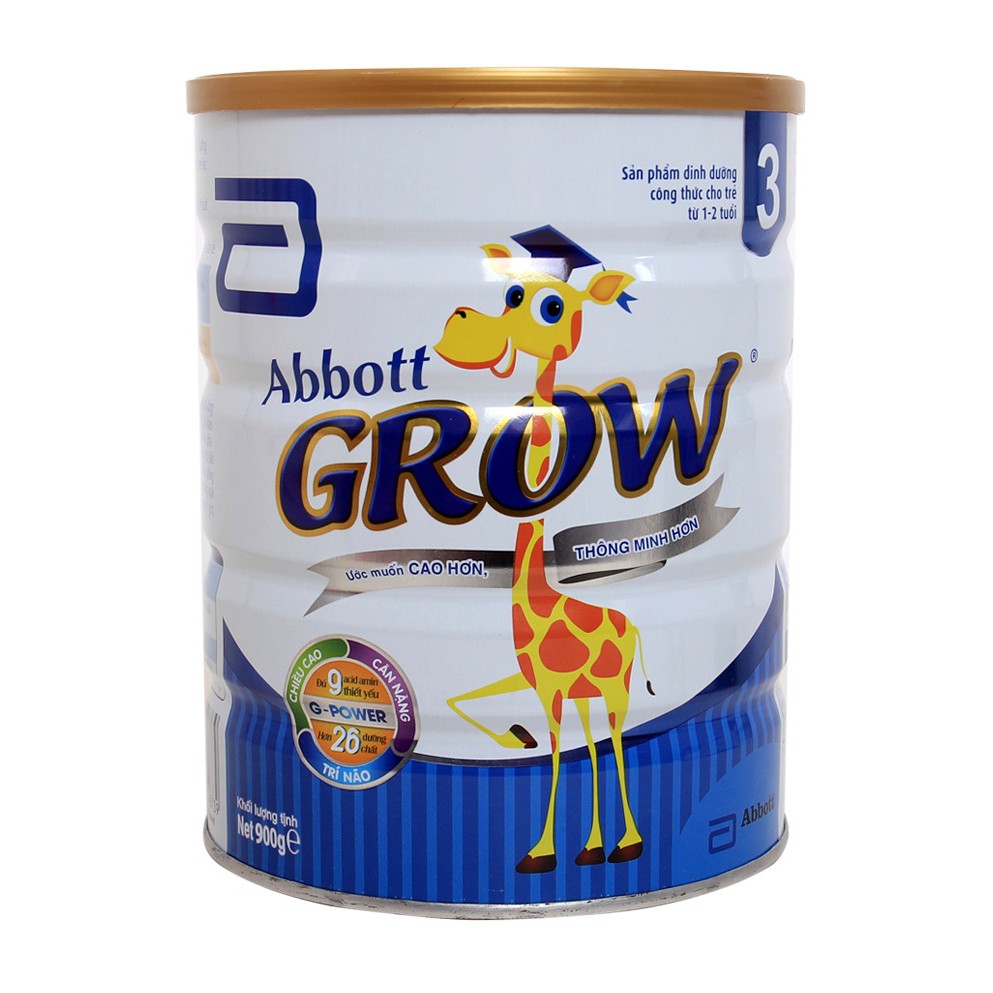 SỮA ABBOTT GROW 3, 4, 3+, 6+ 900G