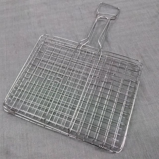 Vĩ kẹp nướng thịt, cá inox size lớn