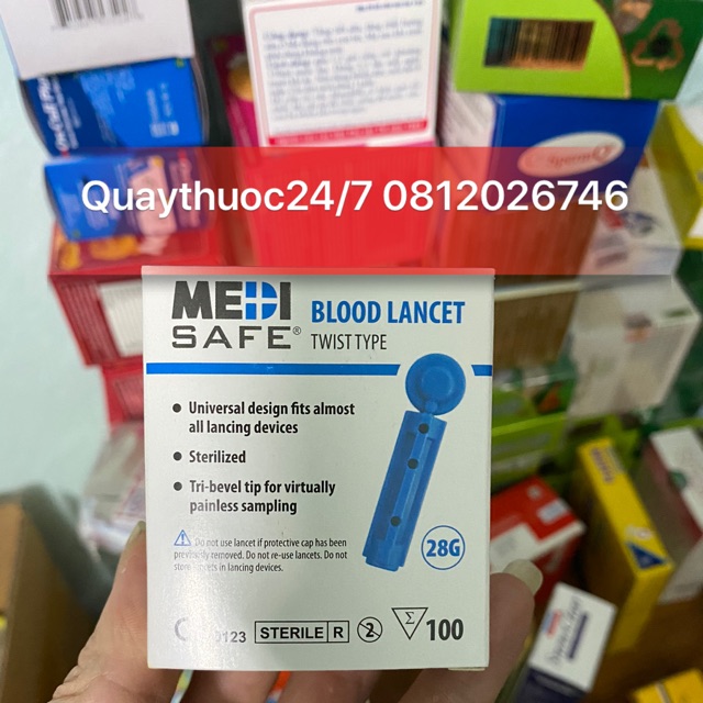 KIM LẤY MÁU MEDI SAFE (100 kim)