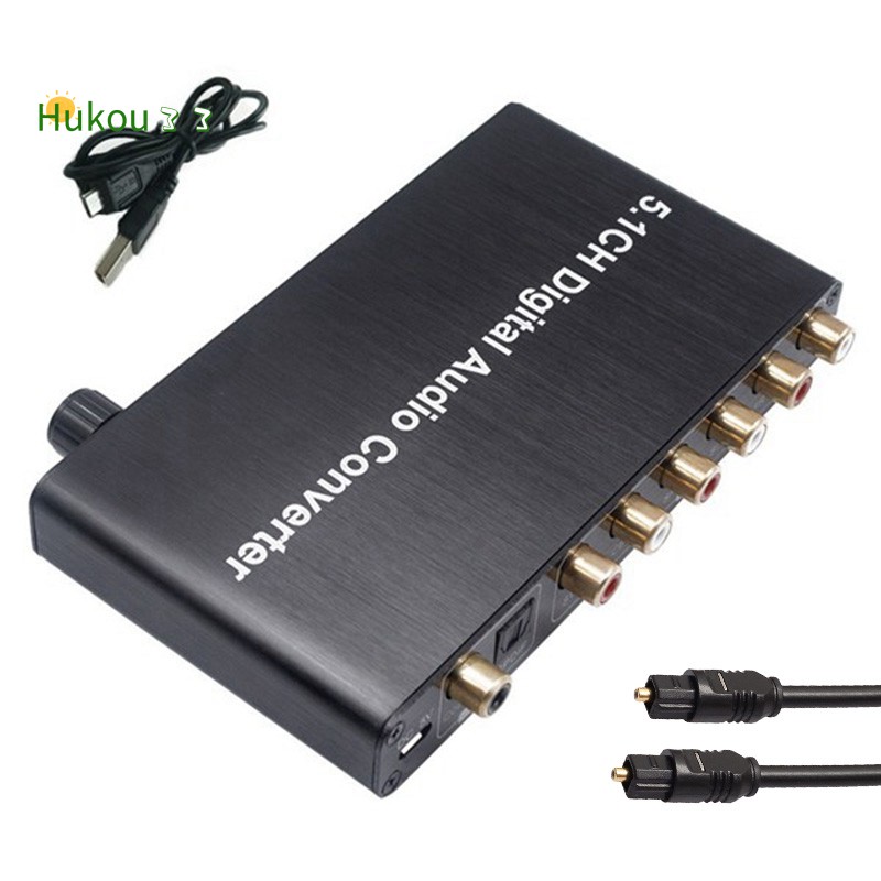 5.1Ch Digital Audio Converter DTS / AC3 for DOLBY Decoding SPDIF Input to 5.1 Decoder SPDIF Coaxial to RCA