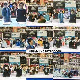 Standee tượng để bàn BTS ,V,JUNGKOOK , SUGA ,JIMIN ,JIN ,RAP , JHOP ảnh ngẫu nhiên