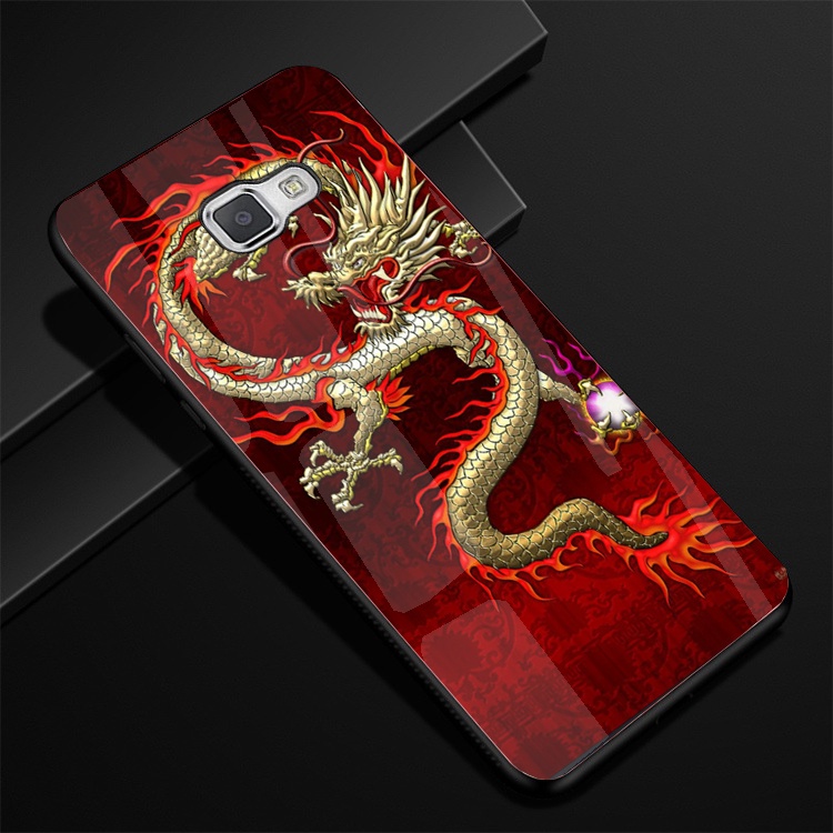 Ốp Lưng Kính SAMSUNG GALAXY J7 PRIME Hình in 3D sáng bóng cao cấp