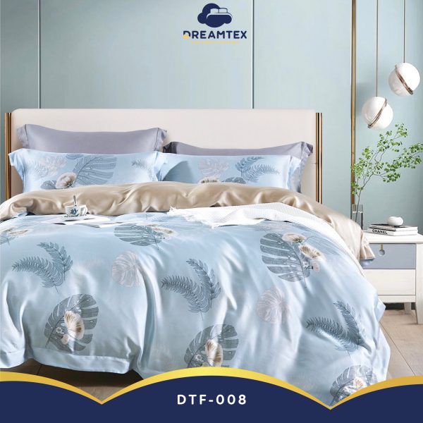 Chăn ga Tencel họa tiết DREAMTEX không mền - CHÍNH HÃNG, CAO CẤP