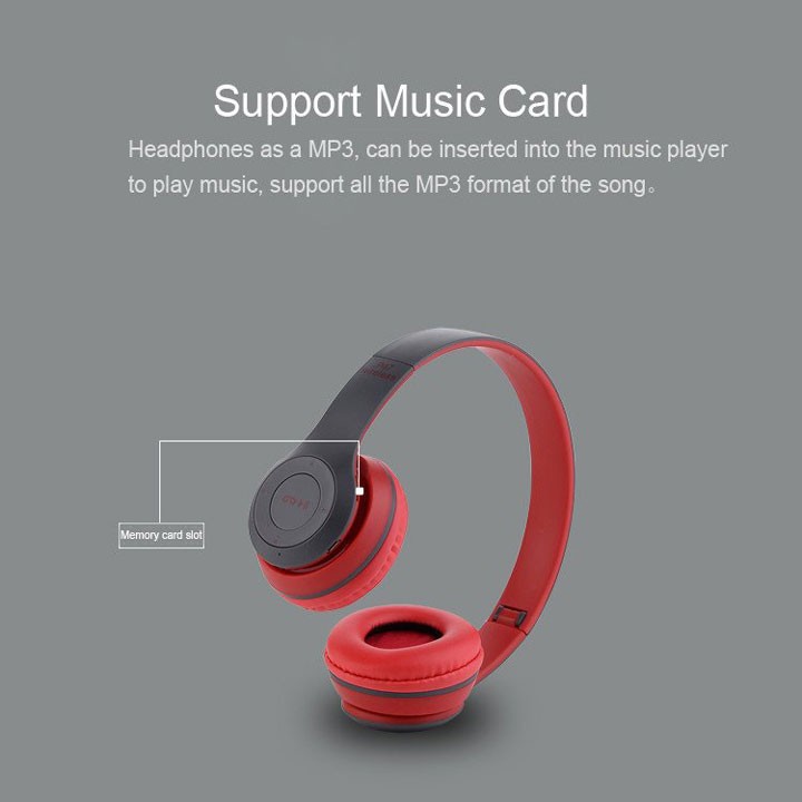 TAI NGHE CHỤP TAI KHÔNG DÂY BLUETOOTH P47 | BigBuy360 - bigbuy360.vn