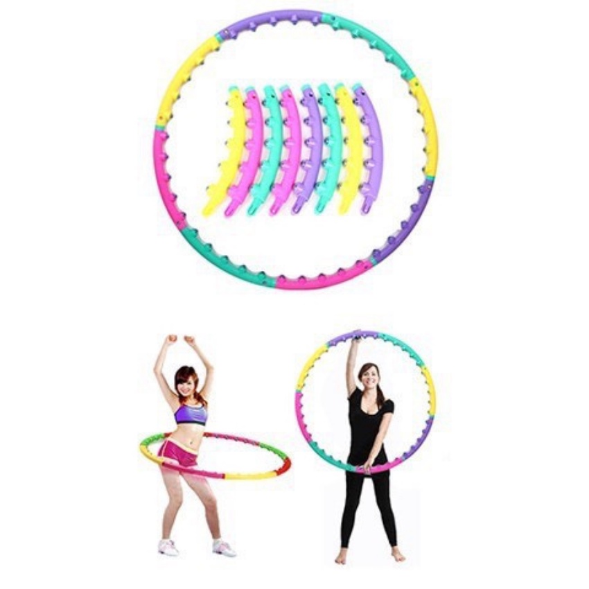 Vòng lắc eo giảm mỡ bụng - vòng lắc tập gym Hula hoop 98cm
