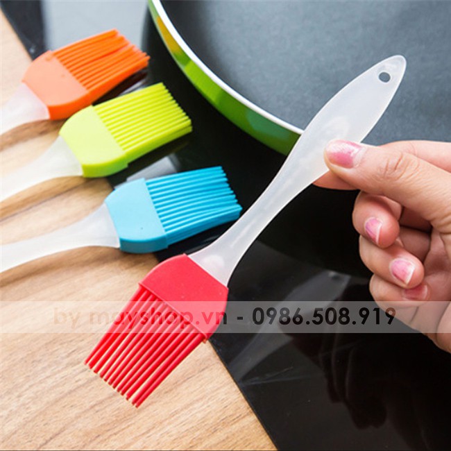 Chổi silicone cán mờ (21cm)