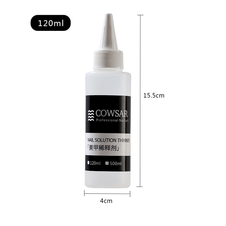 Nước pha sơn gel Cowsar 120ml