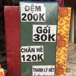 Đệm mút xốp PE sieu nhe 120.190.5 cm