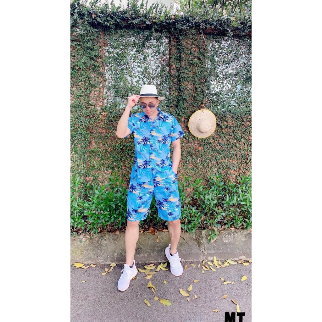 Bộ Đồ Đi Biển Hoa Lá Quả phục vụ đi chơi, đi biển, đi du lịch, làm đồ đôi, nhóm, lớp, kỷ yếu...