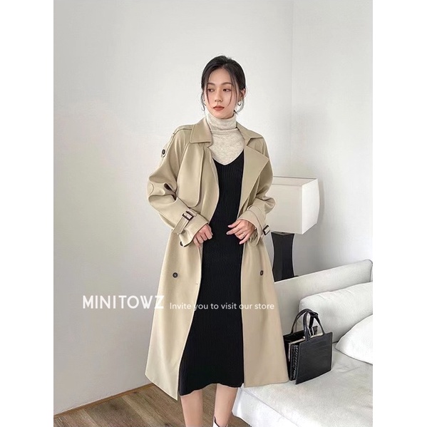 Trendcoat dáng dài