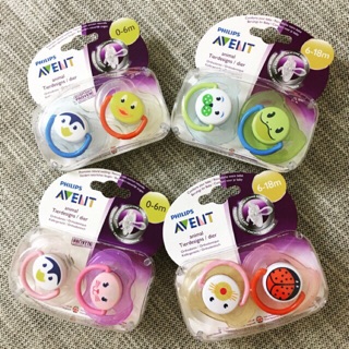 Sét 2 ti giả avent nội địa anh cho bé 0-6m, 6-12m