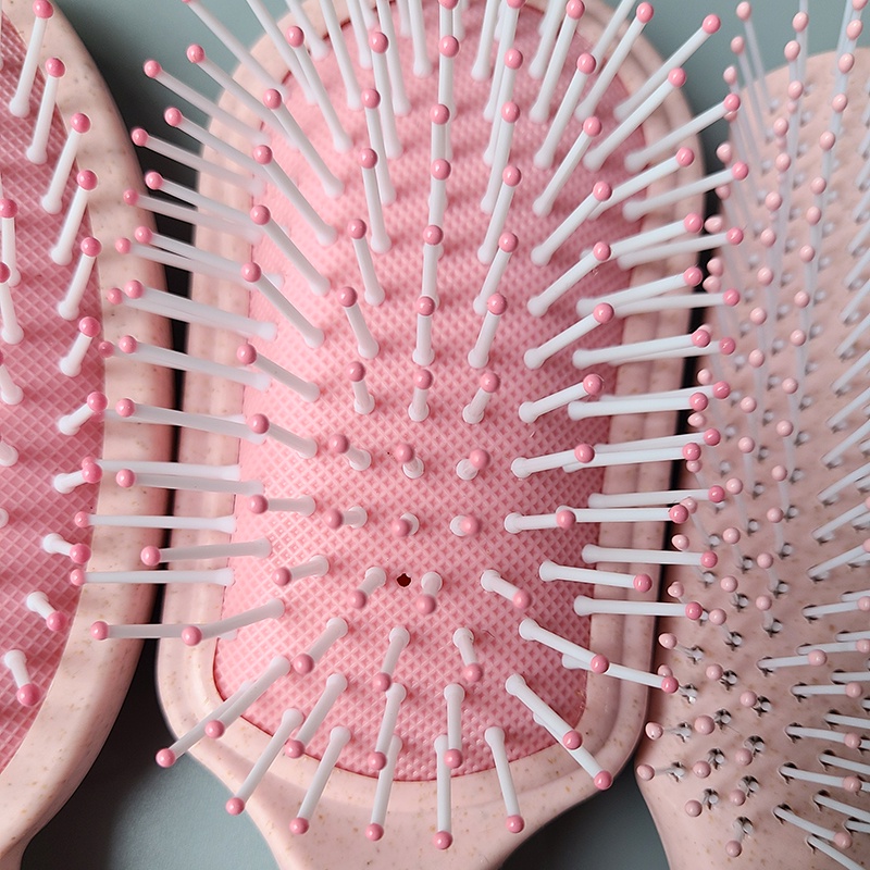 Set 3 Lược Chải Tóc Túi Khí Mát Xa Da Đầu Chống Tĩnh Điện Tiện Dụng Cho Gia Đình