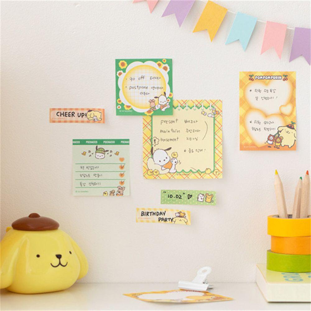 Mmluck Giấy Ghi Chú Họa Tiết Anime My Melody Cinnamoroll Dễ Thương Dành Cho Học Sinh