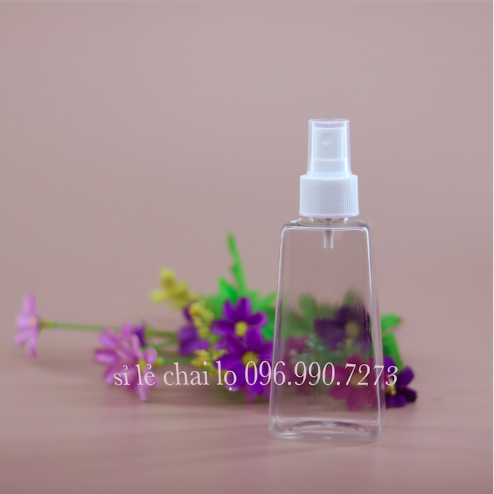 Set 50 chai nhựa 150ml xịt phun sương ngón tay, chai nhựa chiết mỹ phẩm, chai nhựa giá rẻ, vỏ chai lọ nhựa gia công