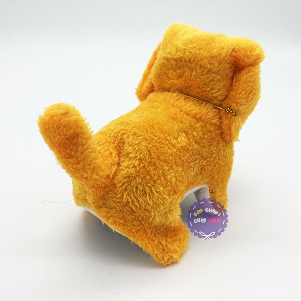 Đồ chơi chú chó vàng biết đi và sủa dùng pin có đèn - ĐỒ CHƠI CHỢ LỚN